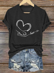 Women's Iron On Short Sleeve T-Shirt