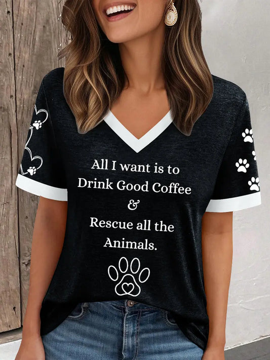 Women's Animal Lovers T-shirt