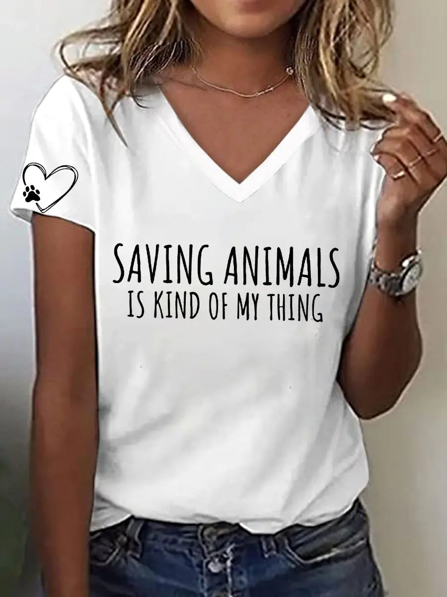 Women's Animal Friendly T-shirt