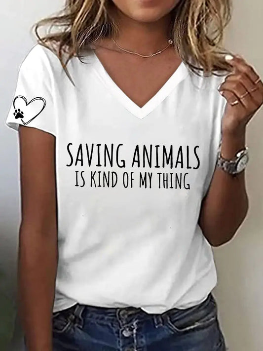 Women's Animal Friendly T-shirt