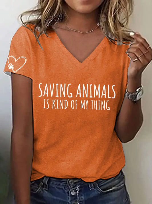 Women's Animal Friendly T-shirt
