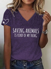 Women's Animal Friendly T-shirt