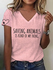 Women's Animal Friendly T-shirt