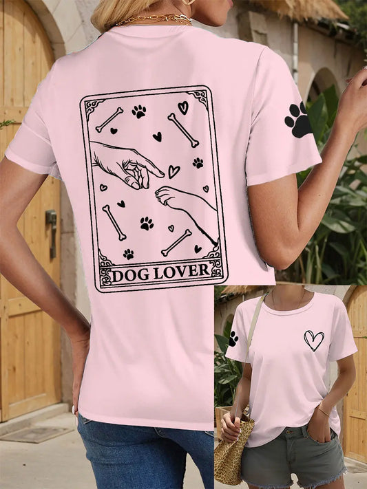 Women's dog lover T-shirts