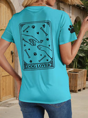 Women's dog lover T-shirts