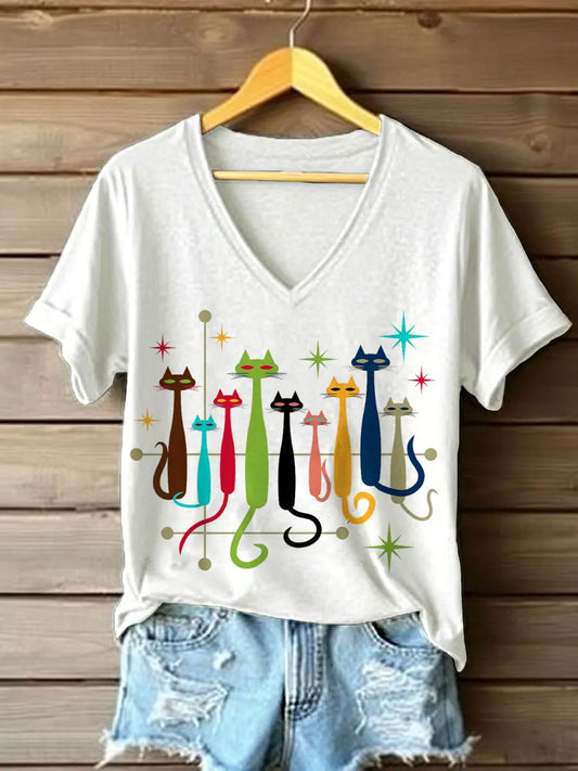 Women's Art Cats T-shirts