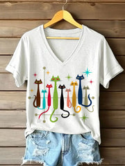 Women's Art Cats T-shirts