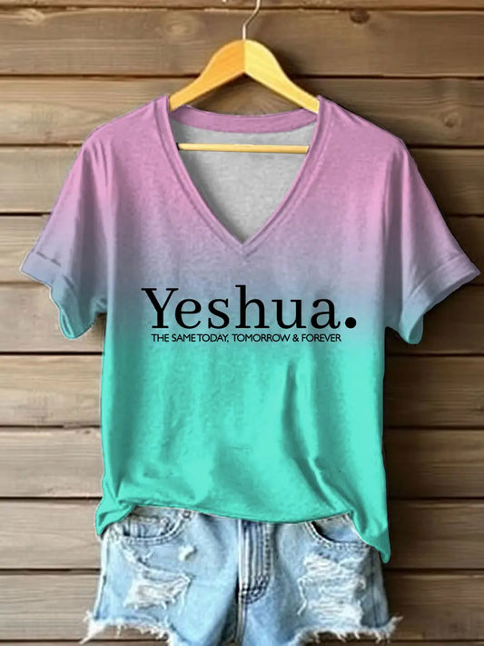 Women's Yeshua Printed T-Shirt