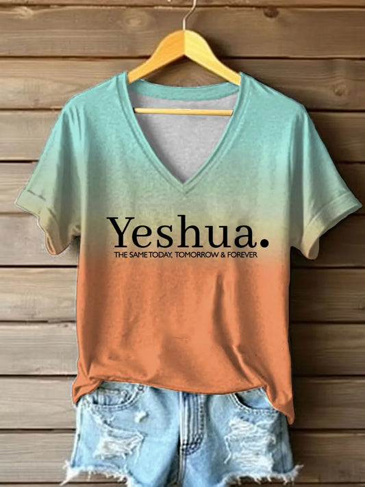 Women's Yeshua Printed T-Shirt
