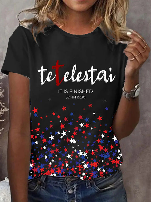 Women's Tetelestai Short-sleeved T-shirt