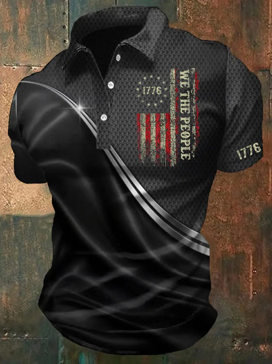 Men's Independence Day We The People Short Sleeve T-Shirt