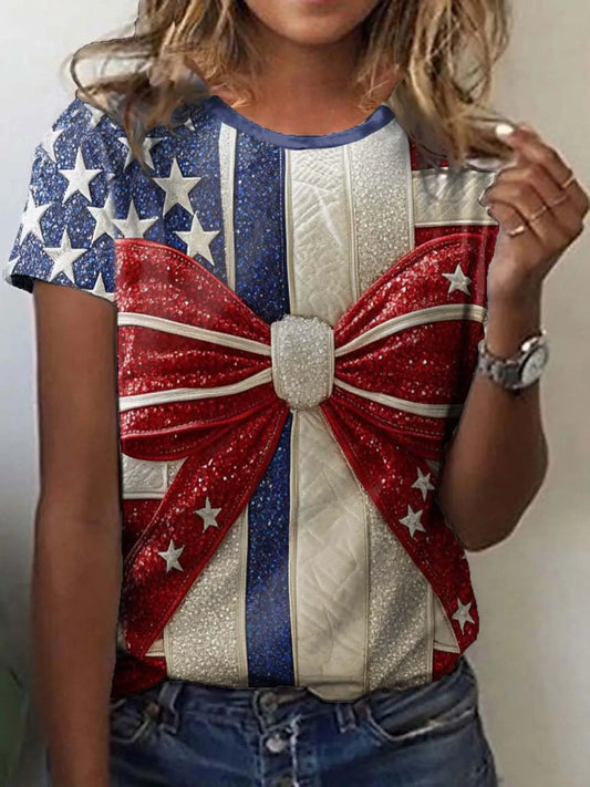 Women's USA Independence Day T-shirt