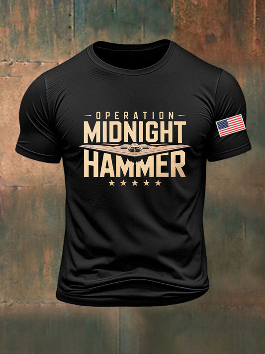 Men's Midnight Hammer B-2 Spirit Printed T-shirt