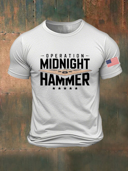 Men's Midnight Hammer B-2 Spirit Printed T-shirt