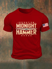 Men's Midnight Hammer B-2 Spirit Printed T-shirt