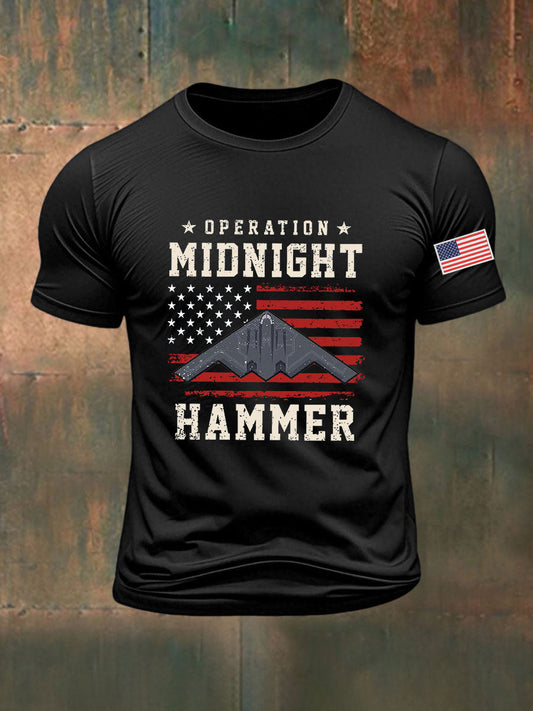 Men's Midnight Hammer B-2 Spirit Printed T-shirt
