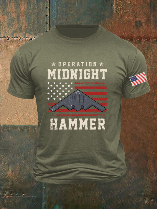 Men's Midnight Hammer B-2 Spirit Printed T-shirt