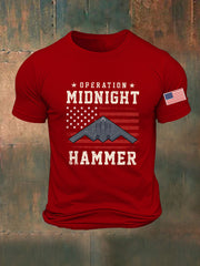 Men's Midnight Hammer B-2 Spirit Printed T-shirt