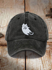Cat washed neutral hats