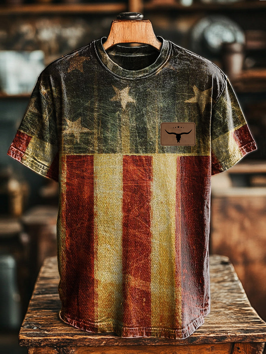 Unisex vintage western style T-shirt