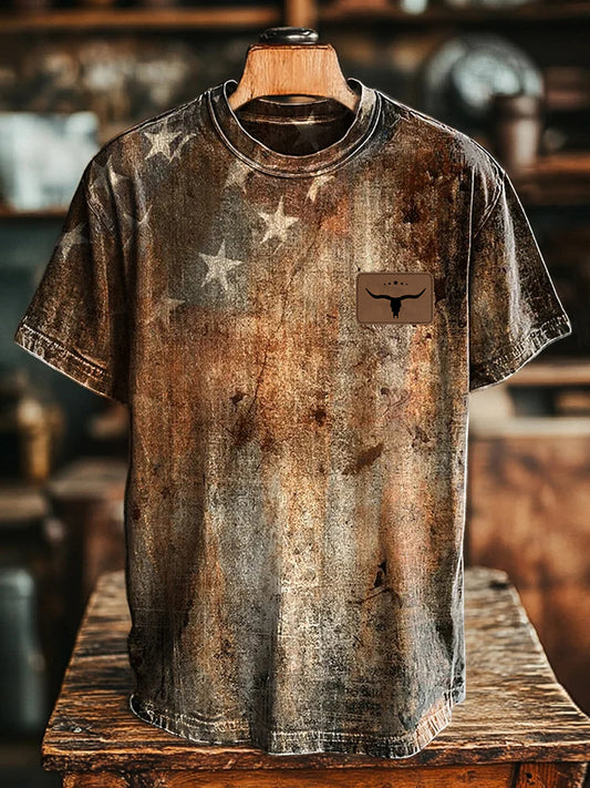 Unisex vintage western style T-shirt