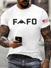 Men's Midnight Hammer B2 FAFO Printed T-shirt
