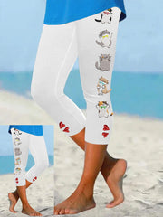 Women's fun cat print leggings