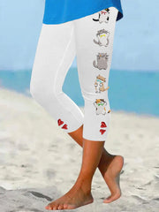 Women's fun cat print leggings