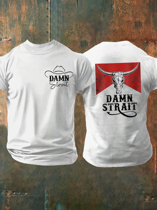 Men's Damn Strait Country Music Fan T-shirt
