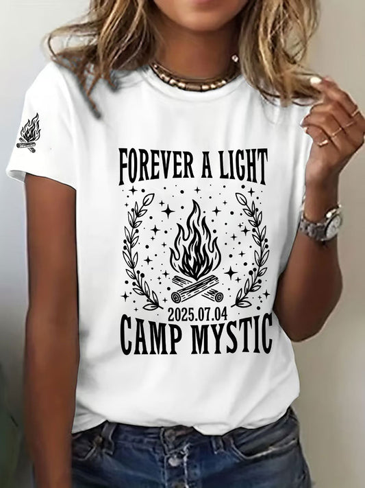 Women's Camp Mystic Print T-Shirt