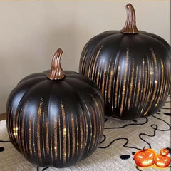 Twinkle Light Pumpkins