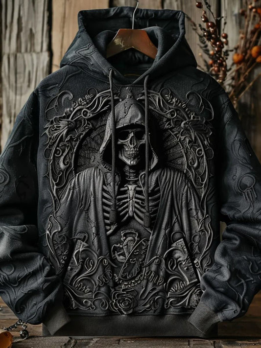 Men's Halloween hooded sweatshirt