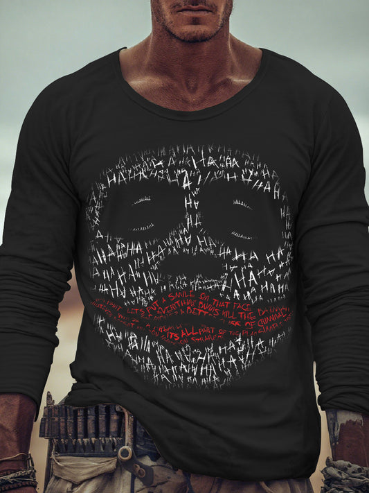 Men's Halloween Long Sleeve T-Shirt