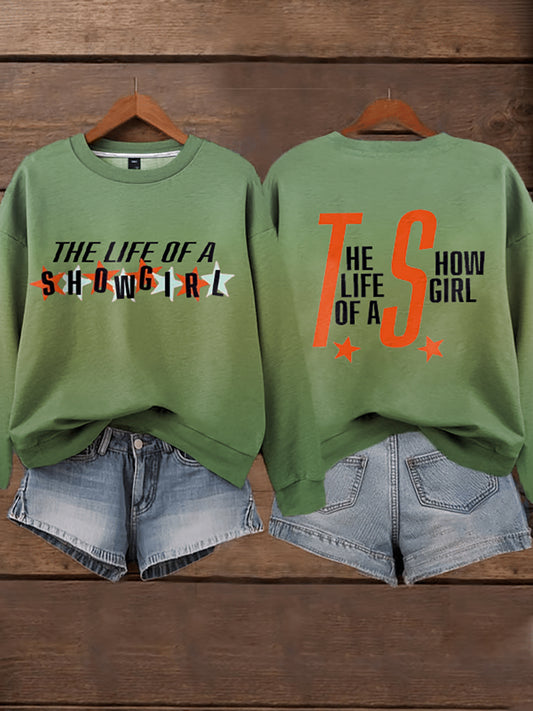 Women's Showgirl Print Sweatshirt