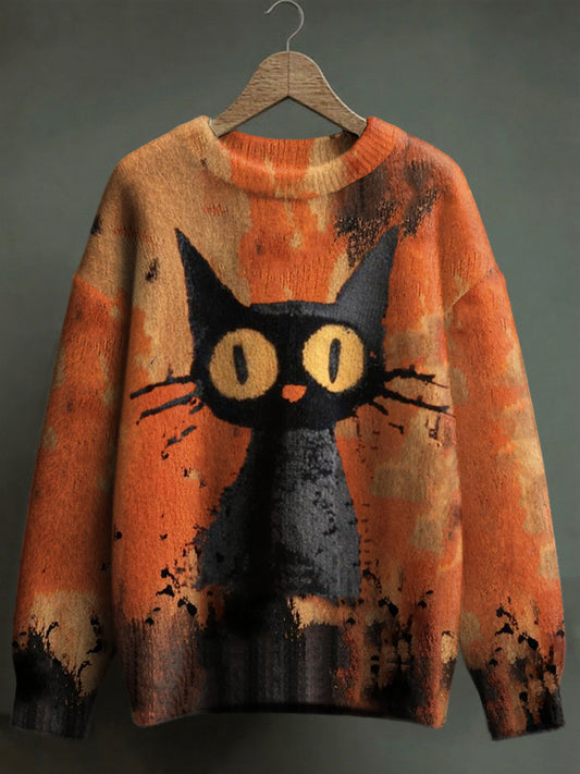 Unisex Halloween Knitted Sweater
