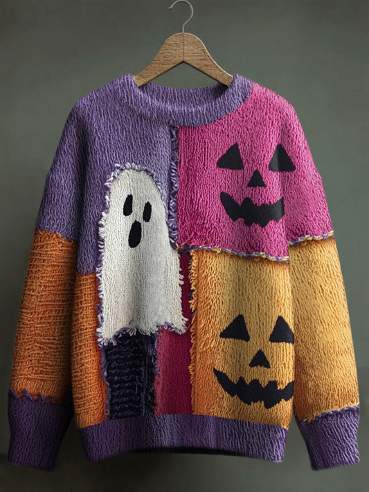 Unisex Halloween Knitted Sweater