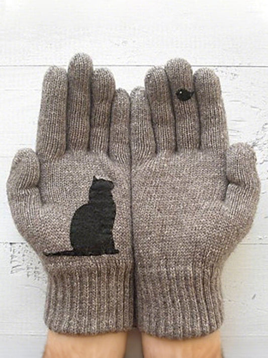 Women's cat gloves