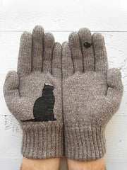 Women's cat gloves