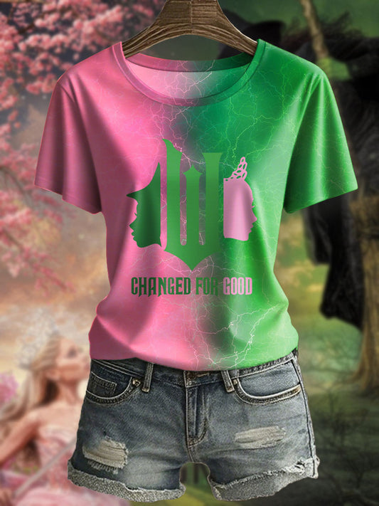 Women's "Changed For Good" printed T-shirt