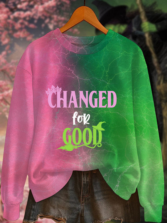 Women's "Changed For Good" printed T-shirt