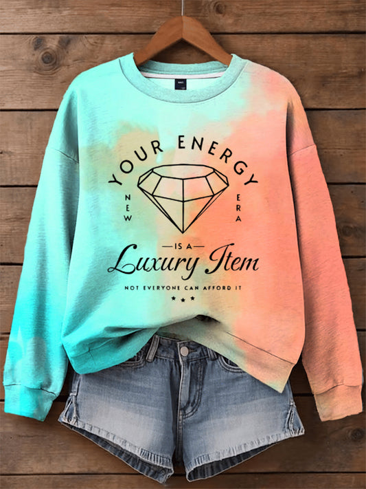 Women's Showgirl Print Music Fan Sweatshirt