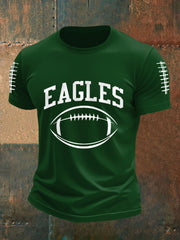 Men's Football Fans Lovers Gameday Casual Tee