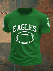 Men's Football Fans Lovers Gameday Casual Tee