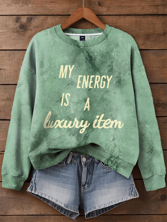 Women's Showgirl Design Music Fan Sweatshirt