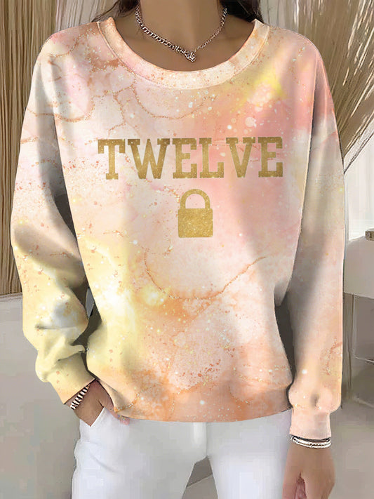 Women's Showgirl Print Music Fan Sweatshirt