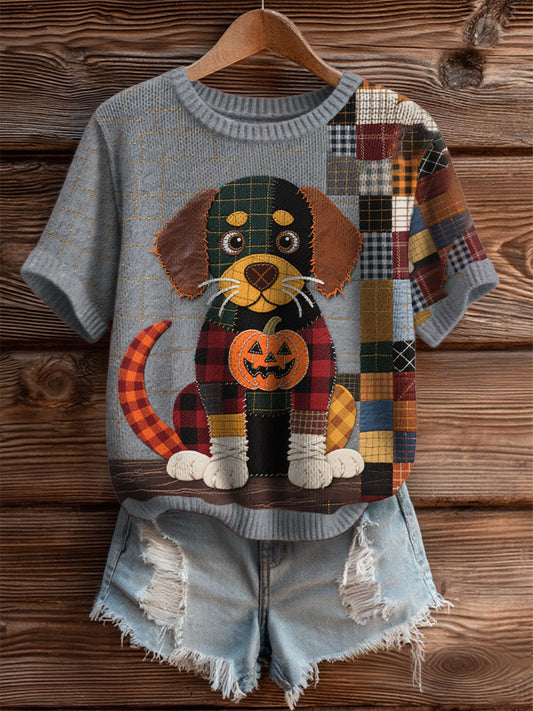 Women's Halloween Puppy T-Shirt