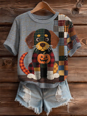 Women's Halloween Puppy T-Shirt