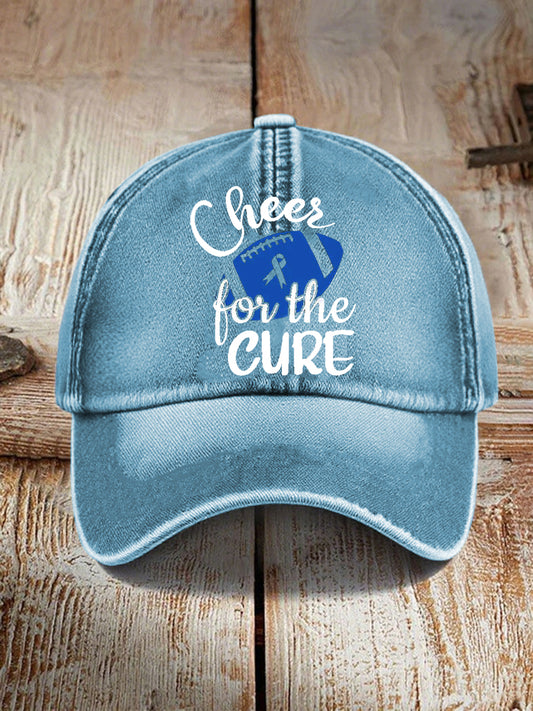 The same style for men and women prostate cancer awareness hats