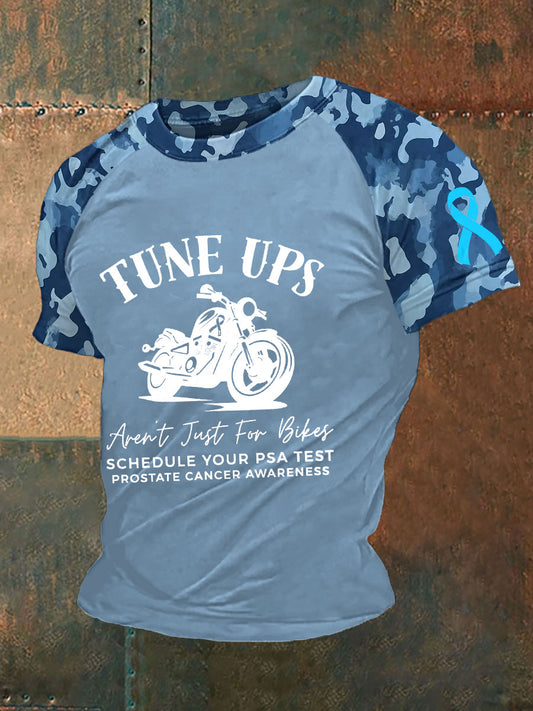 Men's Prostate Cancer Awareness Print T-Shirt