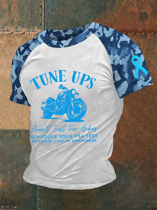 Men's Prostate Cancer Awareness Print T-Shirt